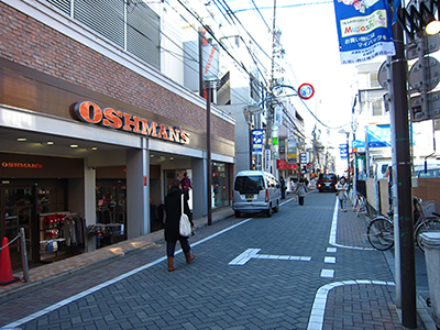 中道通りの風景